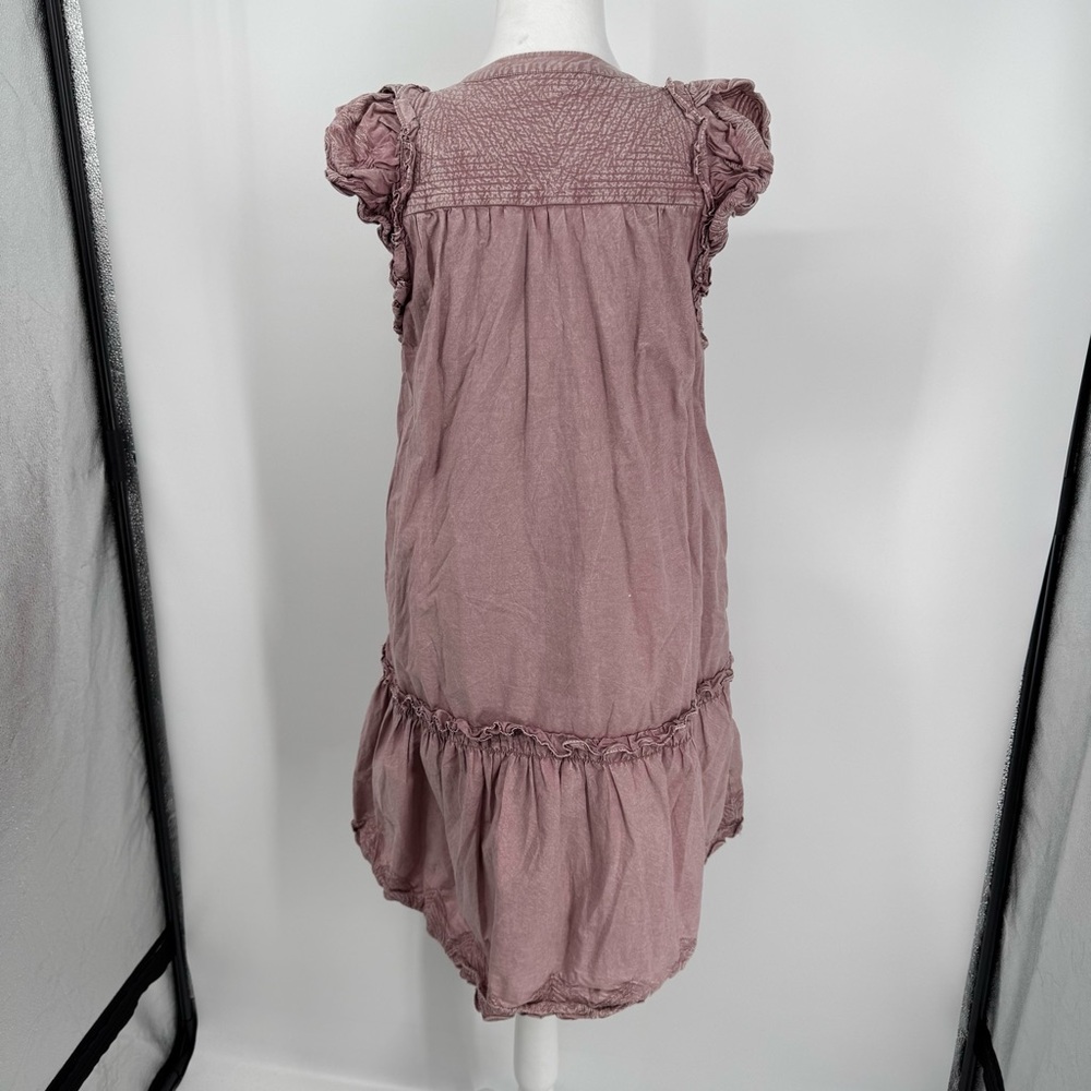 Sea New York Women's Heidi Heart Quilt Petal Sleeve Shift Dress - Picture 8 of 13